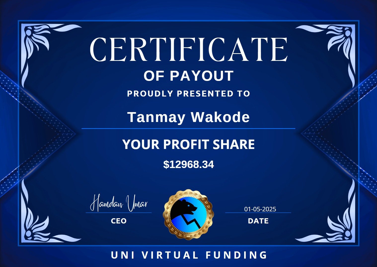 Trading Certificate